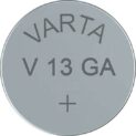 Varta batterij lr44 alkaline knoopcel blister (1) Blauw
