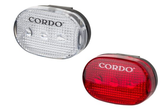 Cordo led lampset 3-led Zwart