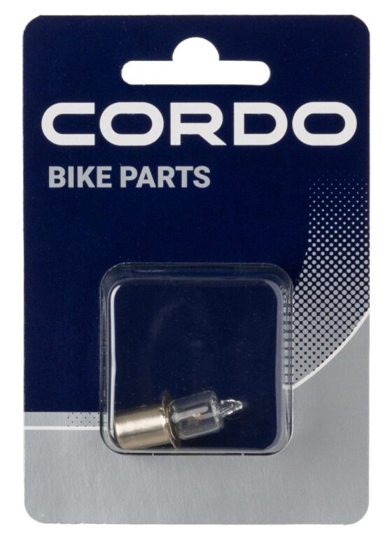 Cordo lamp 6v 3w halogeen kraag Zwart