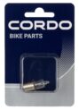Cordo lamp 6v 3w halogeen kraag Zwart