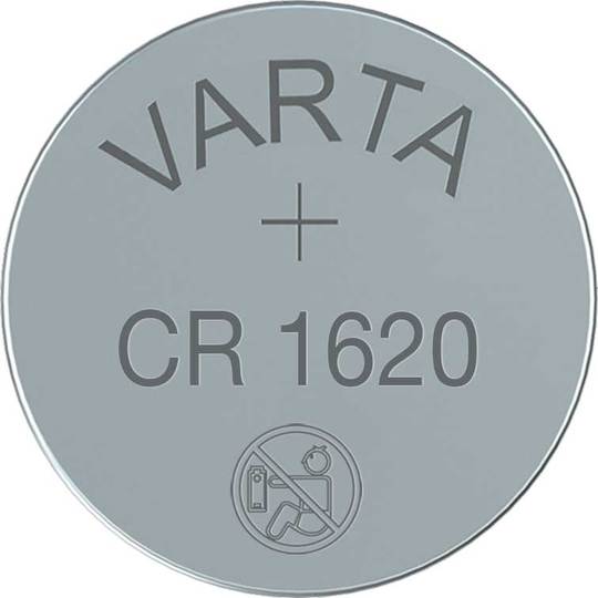Varta batterij cr1620 lithium knoopcel blister (1) Blauw