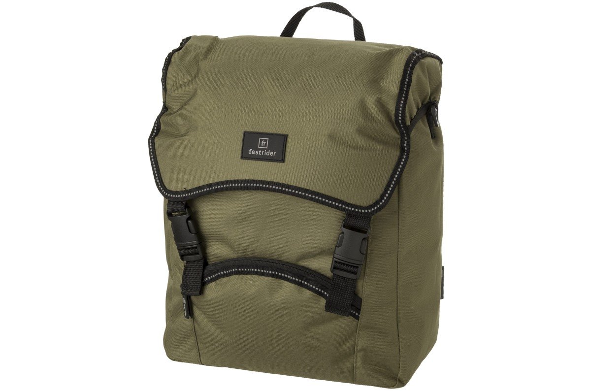 Fastrider Fr unibag traffic enkele fietstas basics legergroe Groen