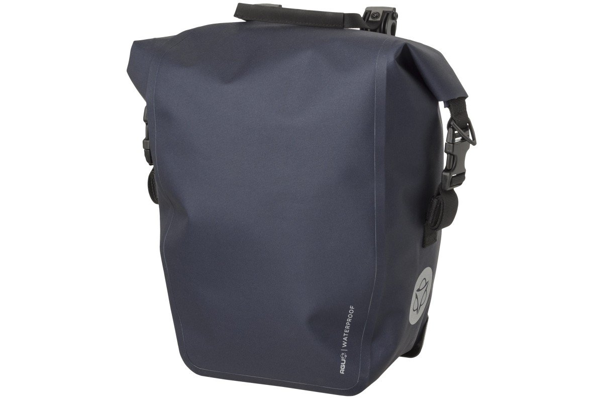 Agu clean enkele fietstas shelter medium deep mari Blauw