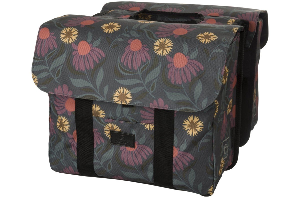 Fastrider Fr nyla dubbele fietstas trend lola flower Multicolor