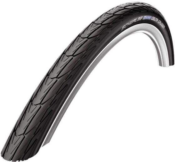 Schwalbe bub delta cruiser plus kg 26x1 3/8 Zwart
