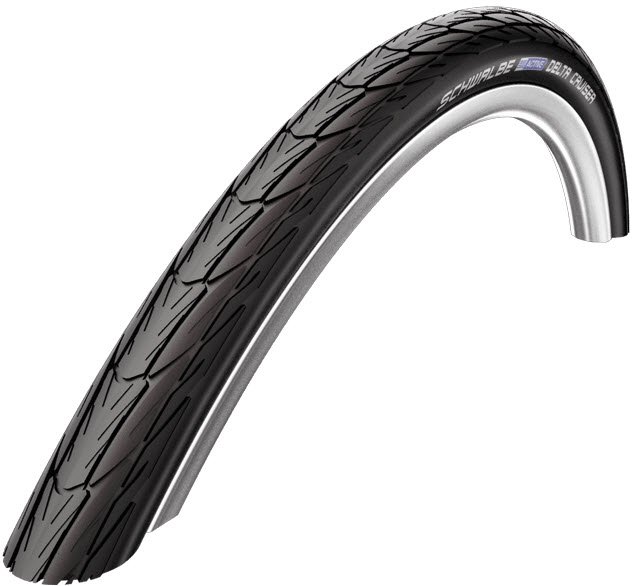 Schwalbe bub delta cruiser plus kg 26x1 3/8 Zwart