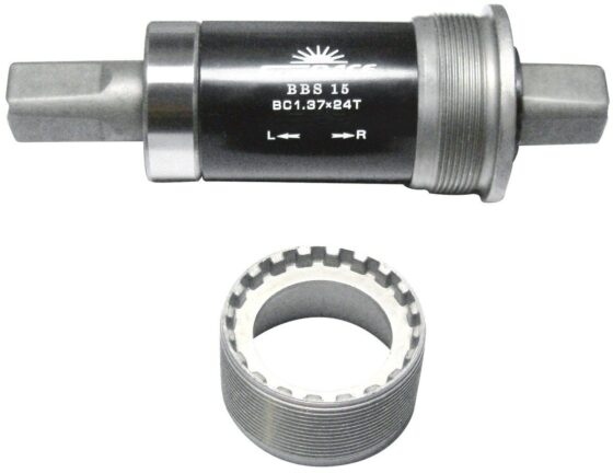 Sunrace trapasset bsa 127 stalen cup, excl. bout Zwart