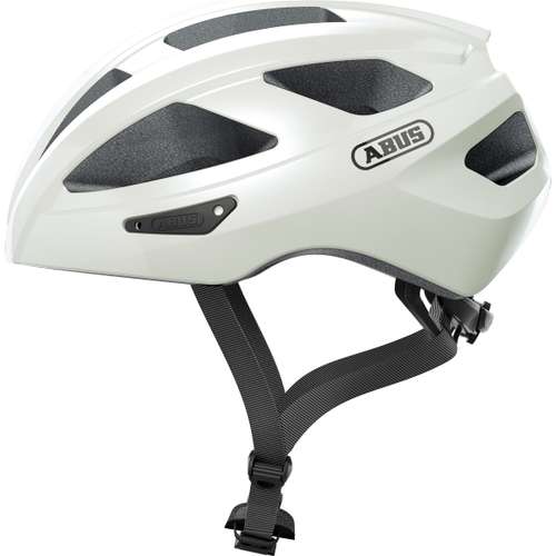 Abus helm macator pearl white Wit