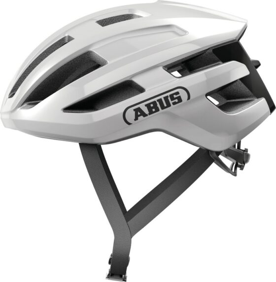 Abus helm PowerDome shiny white Wit