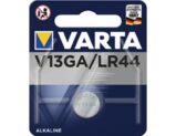 Varta batterij lr44 alkaline knoopcel blister (1) Blauw