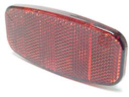 Spanninga REFLECTOR 80 MM Rood