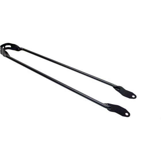 Hulzebos spatbordstang 6mm sport mat Zwart