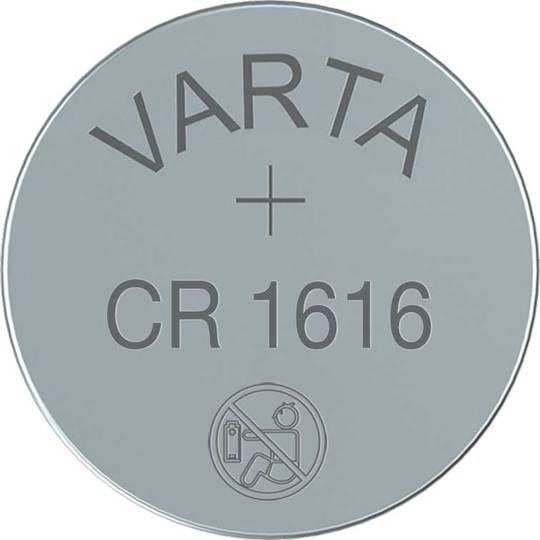 Varta batterij cr1616 lithium knoopcel blister (1) Blauw