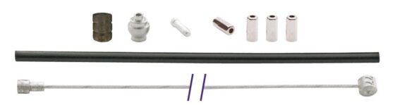 Cordo kabelset rem universeel 170cm/225cm + Zwart