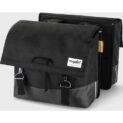 Urban Proof fietstas dubbel 40L recycled zwart gri Zwart/Grijs