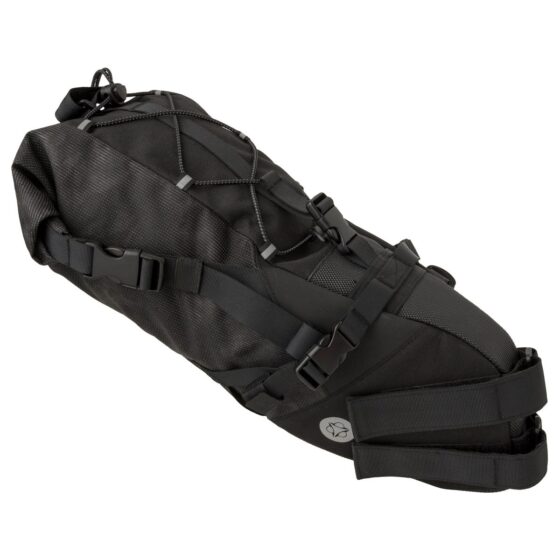 Agu seat-pack venture reflectie mist Zwart