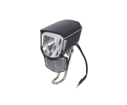 Xlc KOPLAMP SIRIUS EBIKE LED 45 LUX ZW Zwart