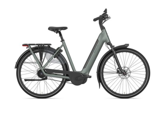 Gazelle Grenoble C5+ First Edition 600w Twilight Green Mat Dames 2027