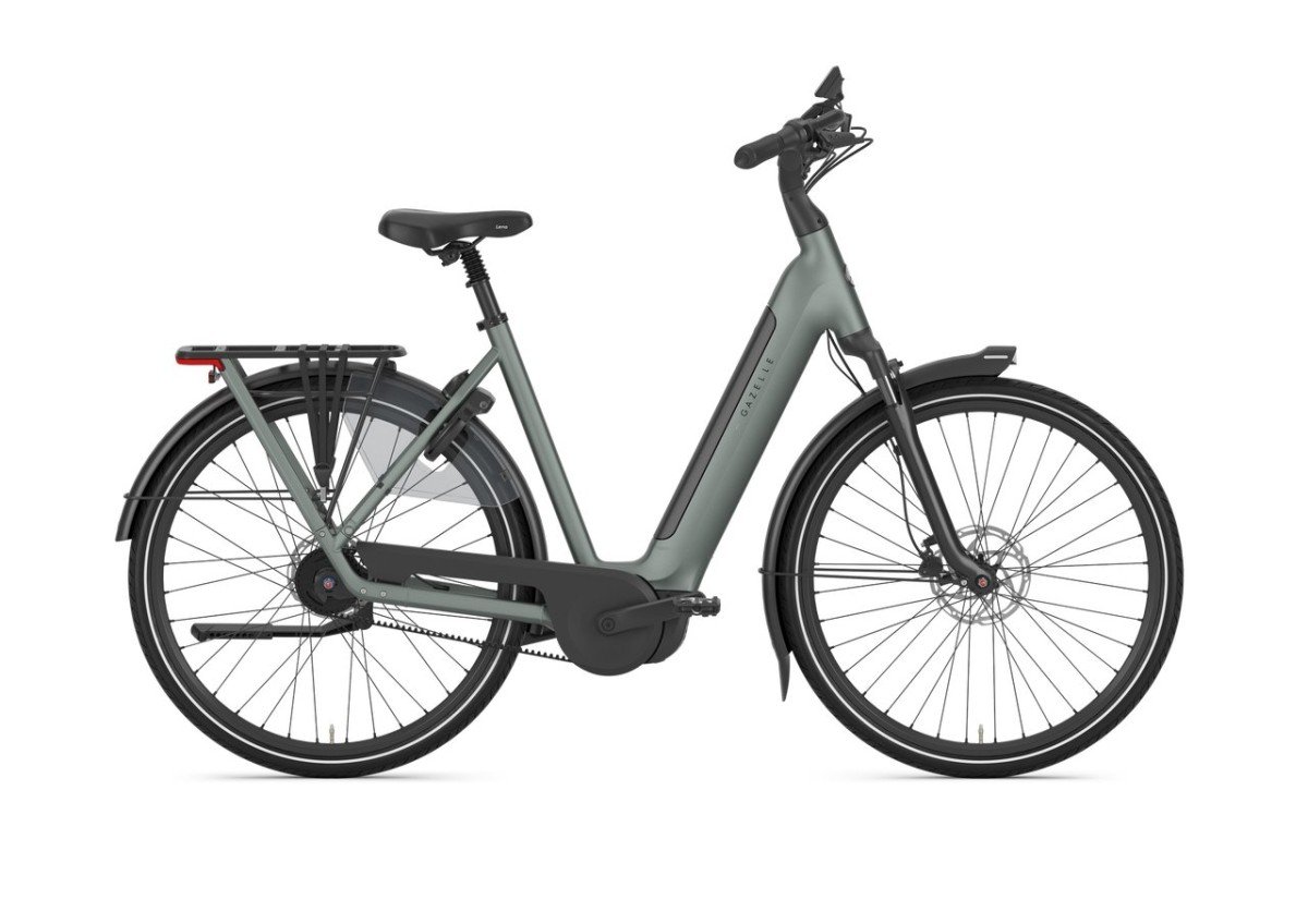 Gazelle Grenoble C5+ First Edition 600w Twilight Green Mat Dames 2027