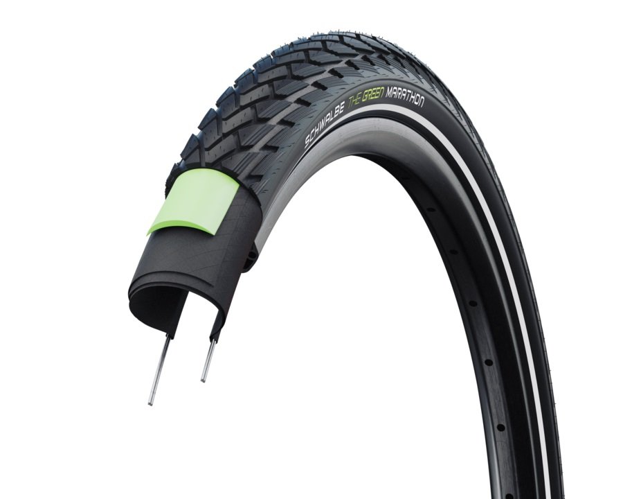 Schwalbe bub marathon perf. 26x1.75 addix e Zwart