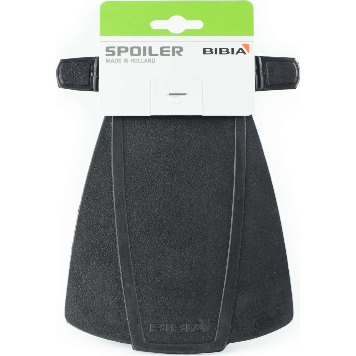 Bibia spatlap touring universeel klein rubber zwar Zwart