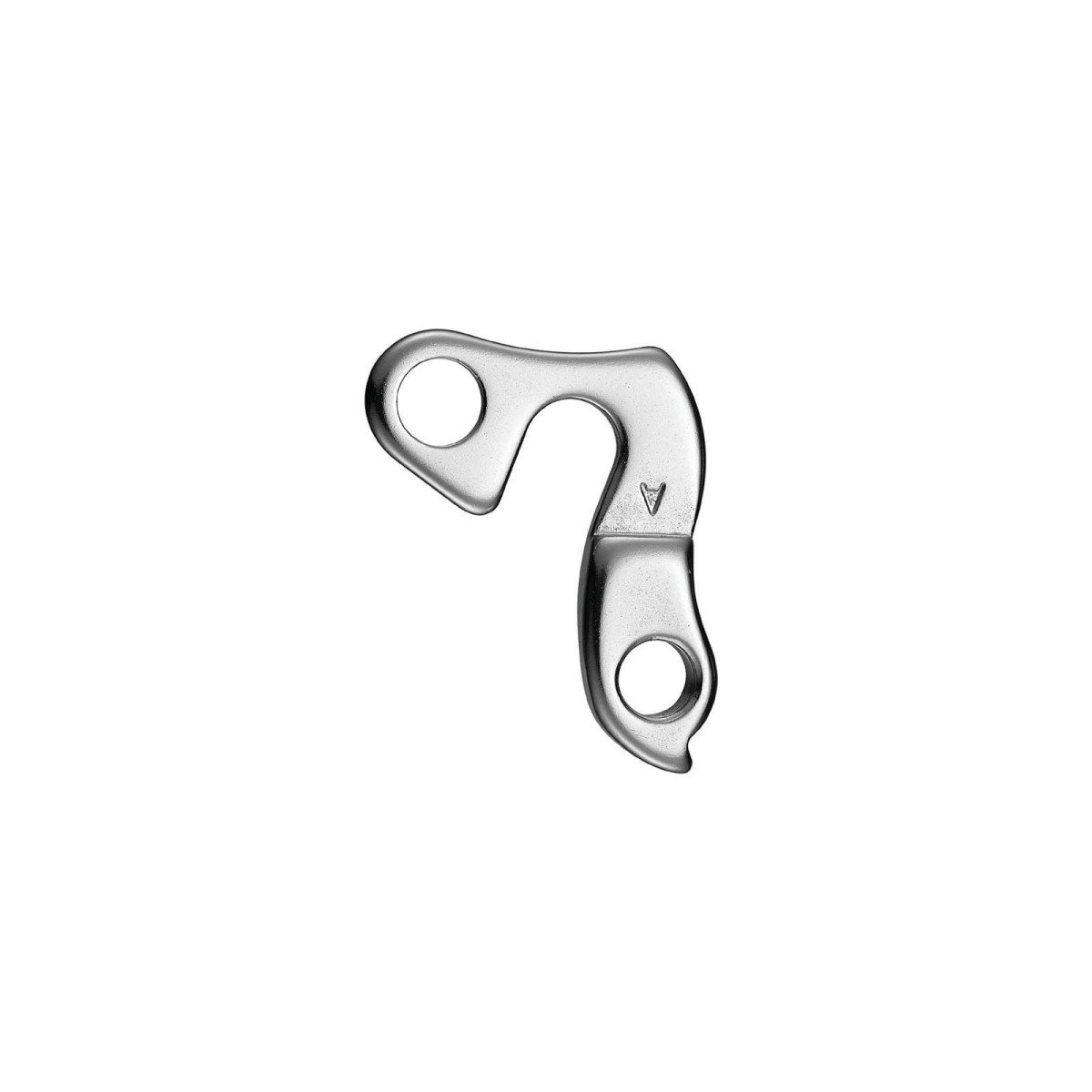 Union achterpad gh-013 met schroefset m10x1.0 Zilver