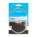 Elvedes schakel binnenkabel rvs 3m 2 nippels 4x4 e Grijs