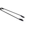 Hulzebos spatbordstang 6mm sport mat Zwart