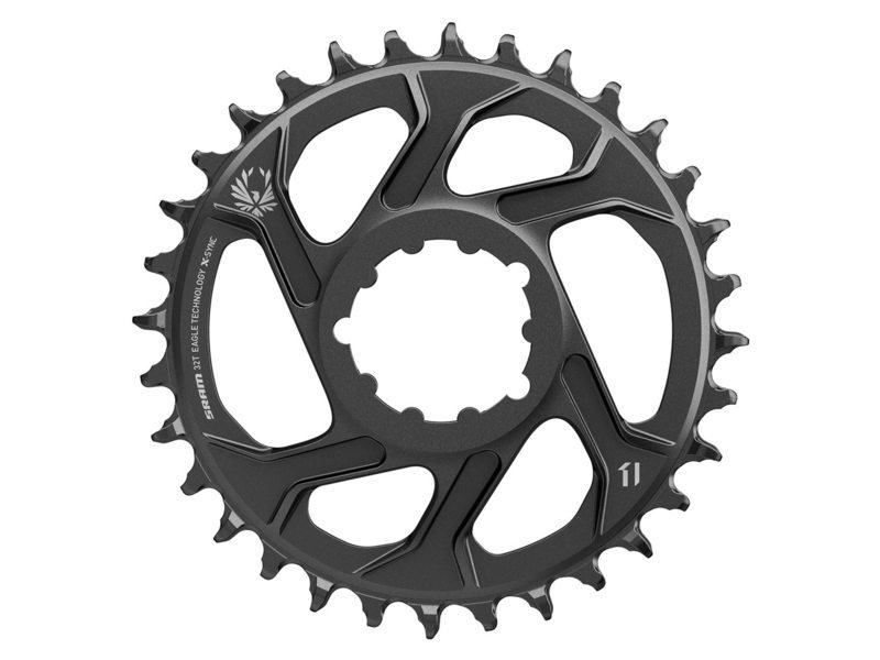 Sram eagle tandwiel 32t dm staal x-sync 2 6mm 11/1 Zwart