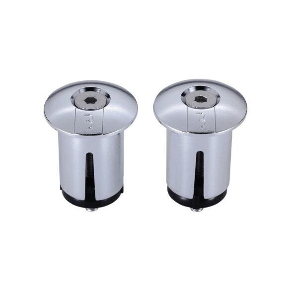BBB BHT-96 Stuurdoppen ScrewOn 2 Stuks Chroom