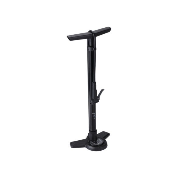 BBB BFP-28 Voetpomp AirBoost Composite Base 3 Inch Gauge Dualhead 3.0 Zwart