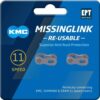 Kmc kettingschakel missinglink 11r ept (2) Zilver