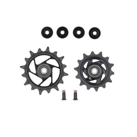 Sram derailleurwielen x0 t-type eagle axs Zwart