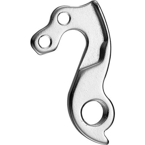 Union achterpad gh-092 met schroefset m4x0.7 Zilver