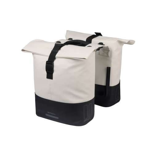 Basil TAS BAS COVE MIK DUBBEL MIK WI/ZW Off White/Black