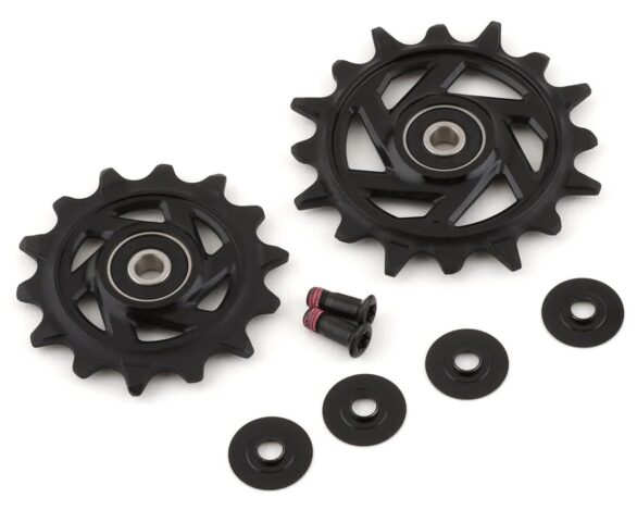 Sram derailleurwielen x0 t-type eagle axs Zwart