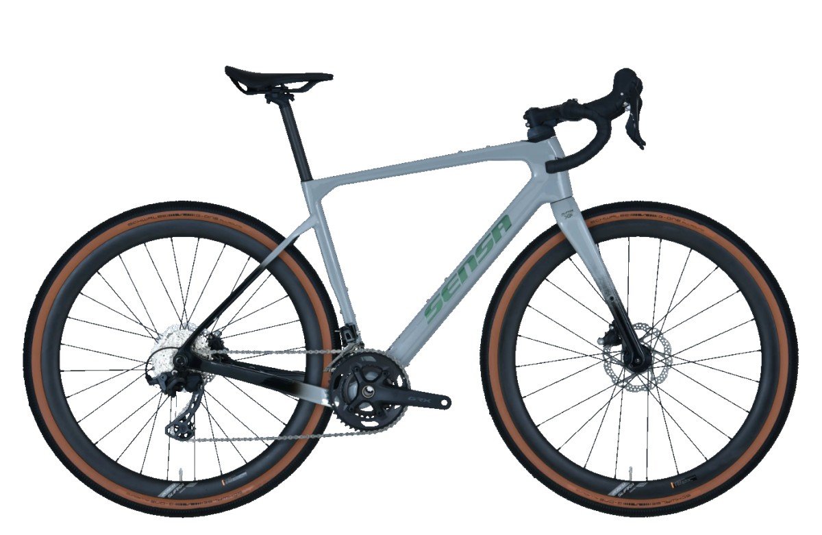 Sensa Giulia Gravel XP Elite Carbon-edition Flat Grey + Forest Green 2026