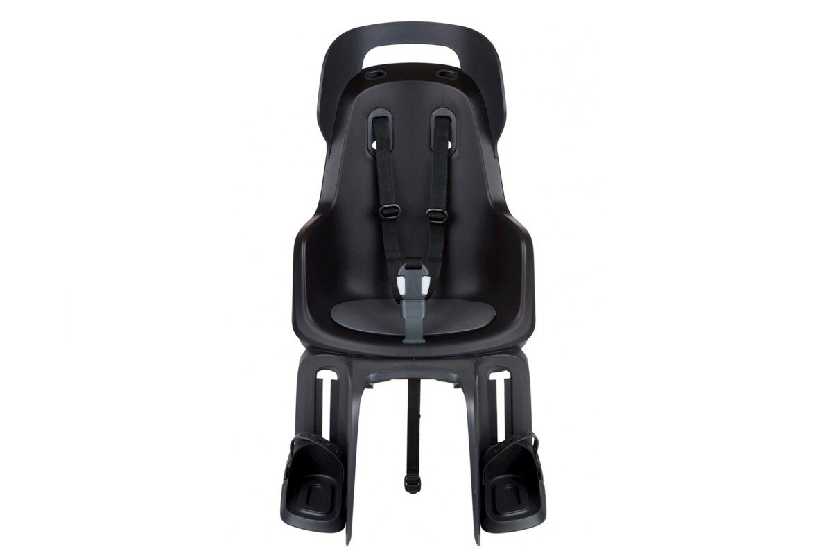 Bobike kinderzitje go maxi bagagedrager urban blac Zwart