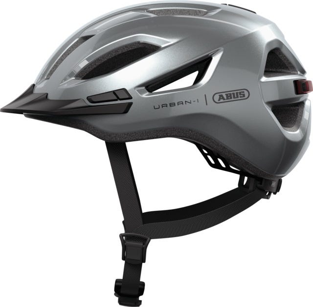 Abus helm urban-i 4.0 graphite silver Zilver