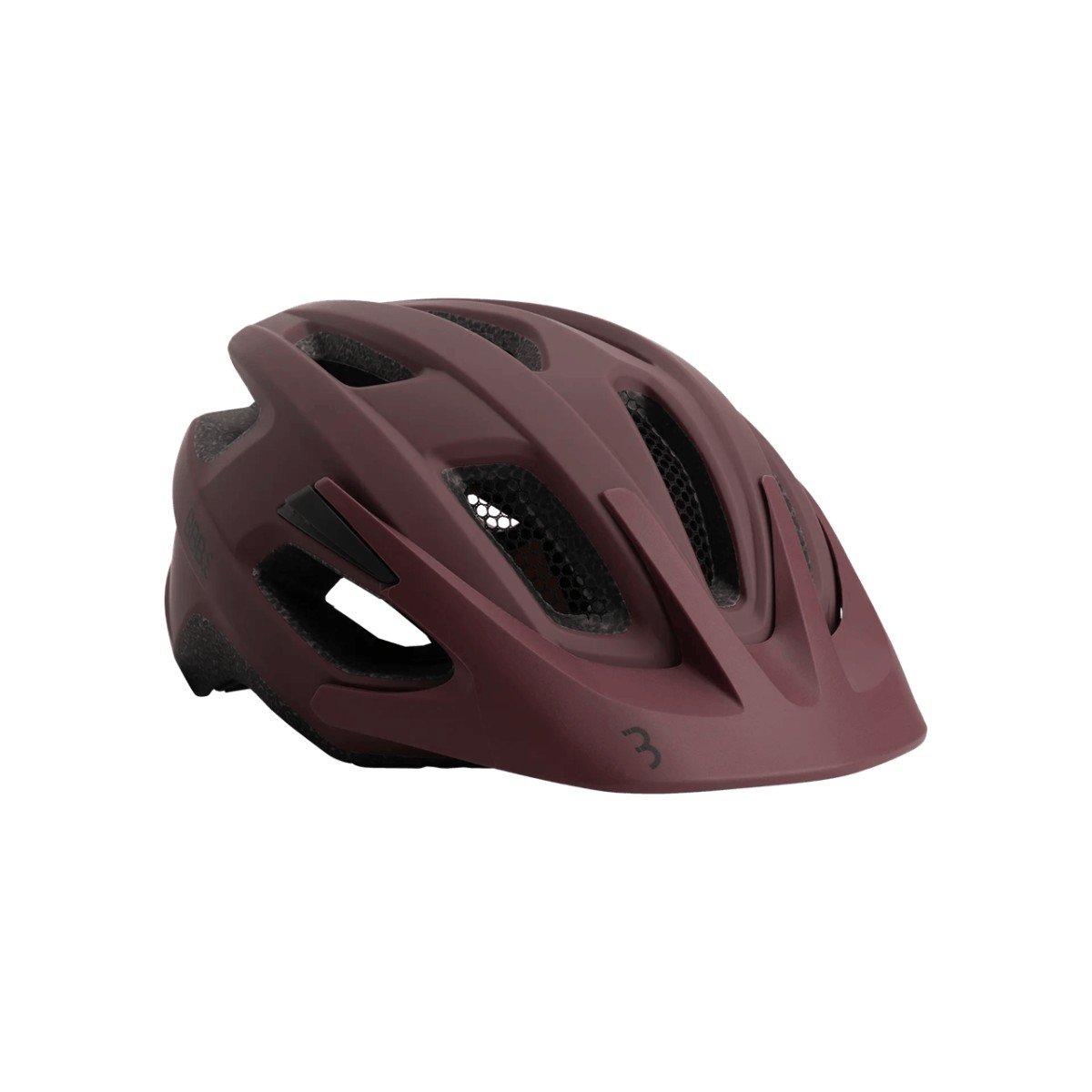 BBB BHE-23 Helm Dune MIPS 3.0 FIDLOCK (55-58cm) Mat Donker Rood