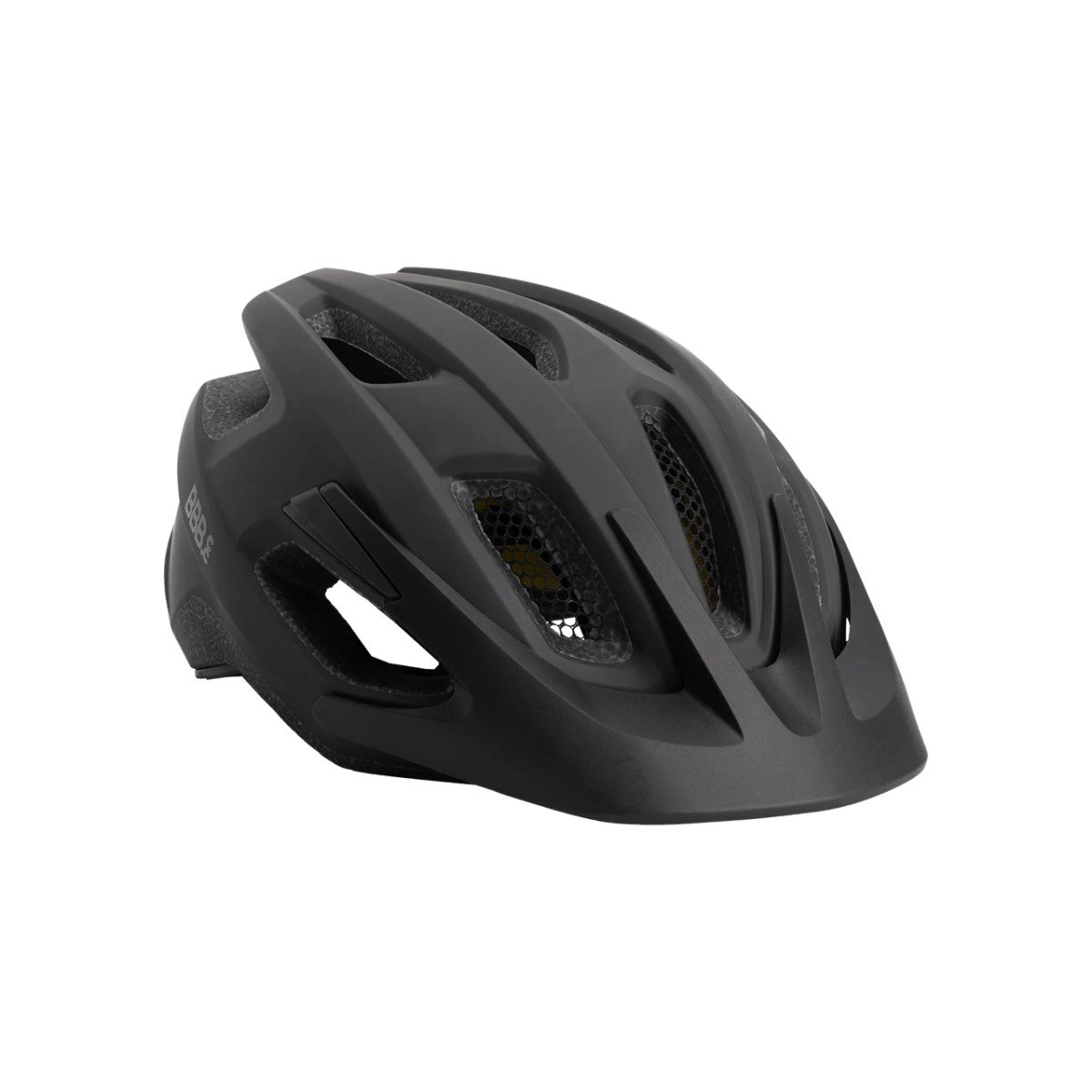 BBB BHE-23 Helm Dune MIPS 3.0 FIDLOCK (52-55cm) Donker Grijs Mat Zwart