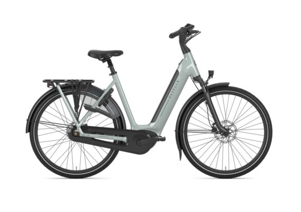 Gazelle Grenoble C8 600W Light Olive Glans Dames 2026