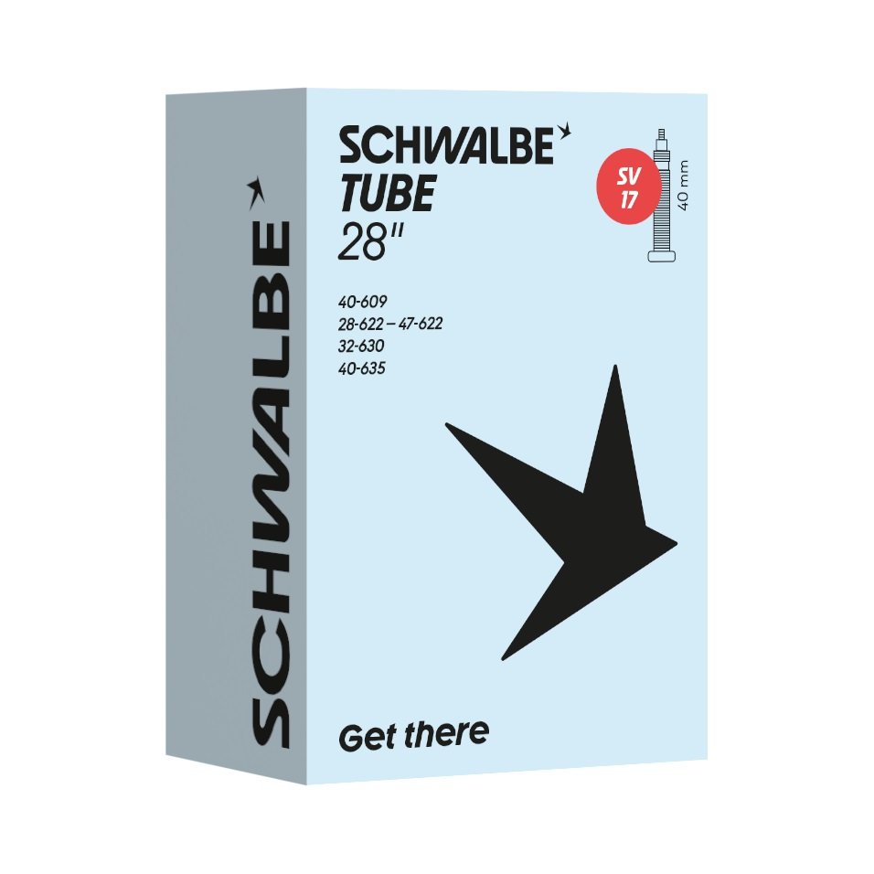 Schwalbe bib 28x1 1/8-1 1/2 presta/frans 28/47-622 Zwart