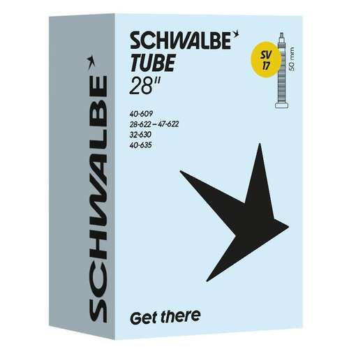 Schwalbe bib 27/28x1 1/2-1.75 frans 50mm 28/47-622 Zwart