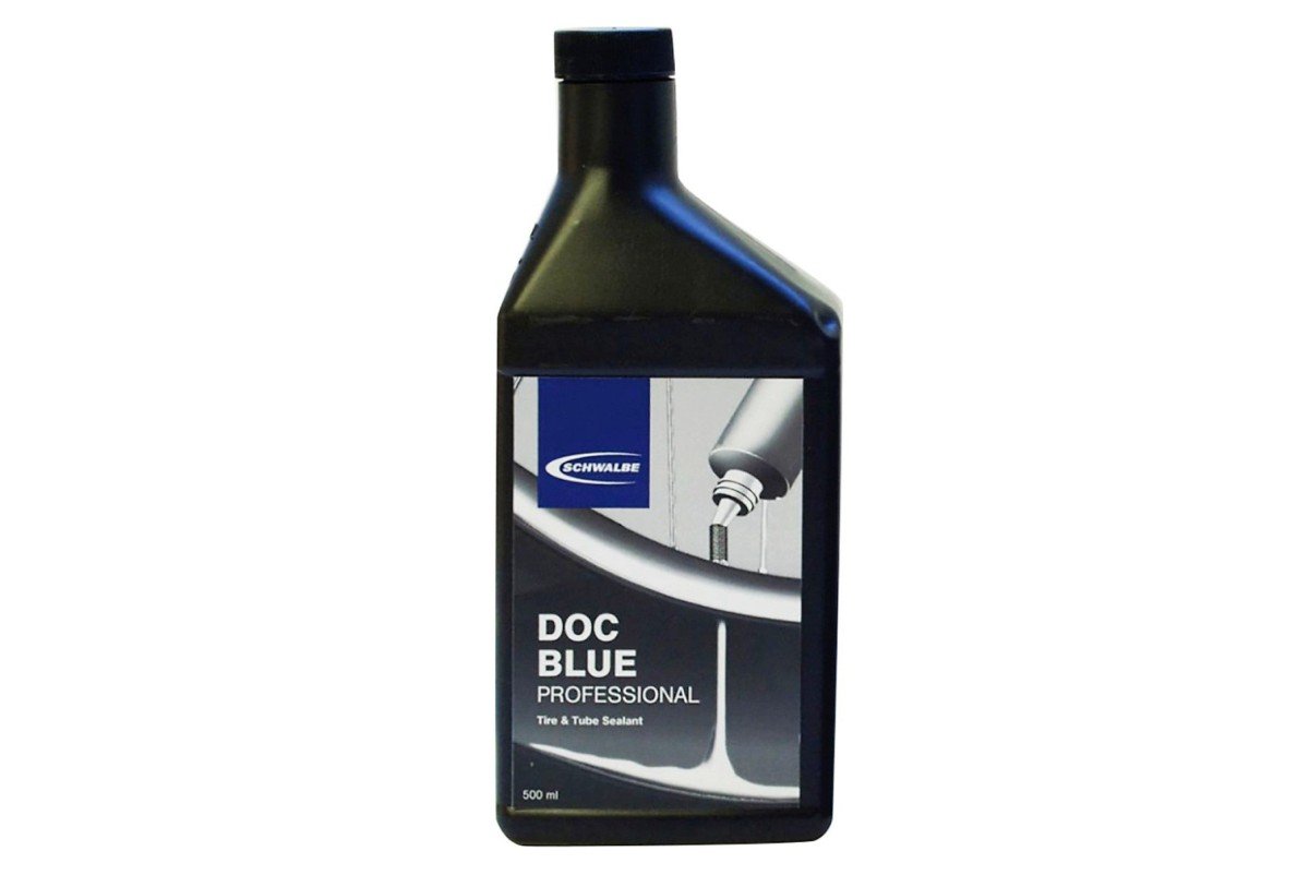 Schwalbe tubeless sealant doc blue professional 50 Blauw