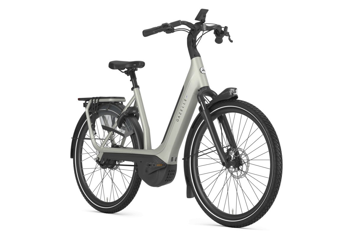 Gazelle Avignon C380 540w Pebble Grey Mat Dames 2026