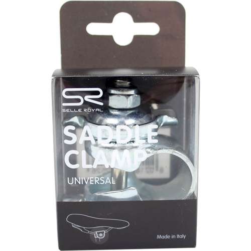 Selle Royal zadelstrop rond 5-delig heavy duty zil Zilver