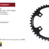 Stronglight KETT BLAD 39 SL S RACE DURAL 9/10V 110 ZW Zwart