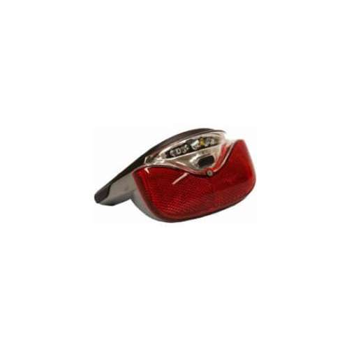 Gazelle achterlicht Powervision 2 Zwart