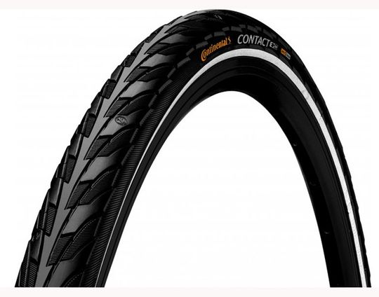 Continental Conti bub contact 28 x 1 3/8 x 1 5/8 refl z Zwart